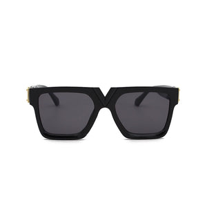 LeonLion Square Retro Sunglasses Women  Brand Glasses Women/Men Oversized Sunglasses Women Mirror Oculos De Sol Feminino
