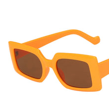 Load image into Gallery viewer, LeonLion Square Retro Sunglasses Women/Men Leopard  Glasses Women Brand Designer Eyeglasses Women Gafas De Sol Mujer 2023