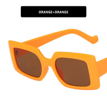 Load image into Gallery viewer, LeonLion Square Retro Sunglasses Women/Men Leopard  Glasses Women Brand Designer Eyeglasses Women Gafas De Sol Mujer 2023