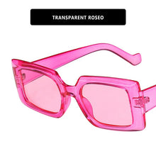 Load image into Gallery viewer, LeonLion Square Retro Sunglasses Women/Men Leopard  Glasses Women Brand Designer Eyeglasses Women Gafas De Sol Mujer 2023