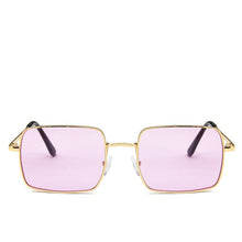 Load image into Gallery viewer, LeonLion Square Retro Sunglasses Women Vintage Glasses Women  Eyewear For Women/Men Mirror Oculos De Sol Feminino