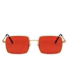 Load image into Gallery viewer, LeonLion Square Retro Sunglasses Women Vintage Glasses Women  Eyewear For Women/Men Mirror Oculos De Sol Feminino