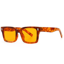 Load image into Gallery viewer, LeonLion Square Womens Sunglasses 2023 Retro Brand Designer Glasses For Women/Men  Eyewear Women Shades UV400 Gafas De Sol