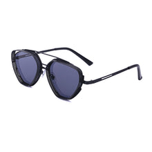 Carica l'immagine nel visualizzatore di Gallery, LeonLion Steampunk Square Sunglasses Men Retro 2023  Designer Eyewear Women Vintage Glasses For Male Metal Quality UV400
