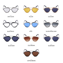 Carica l'immagine nel visualizzatore di Gallery, LeonLion Steampunk Square Sunglasses Men Retro 2023  Designer Eyewear Women Vintage Glasses For Male Metal Quality UV400