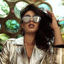 Carica l'immagine nel visualizzatore di Gallery, LeonLion Steampunk Square Sunglasses Men Retro 2023  Designer Eyewear Women Vintage Glasses For Male Metal Quality UV400