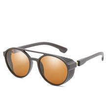 Load image into Gallery viewer, LeonLion Steampunk Sunglasses Men 2023 Round Retro Sunglasses Men Vintage Sun Glasses For Men Mirror Punk Gafas De Sol Hombre