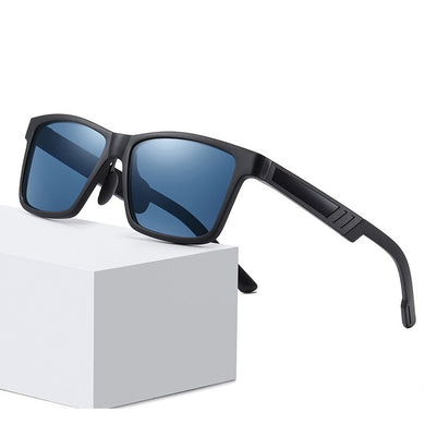 LeonLion TR90 Polarized Sunglasses Men 2023 UV400  Vintage Square Sunglasses Anti-Glare Driver's Sun Glasses For Men