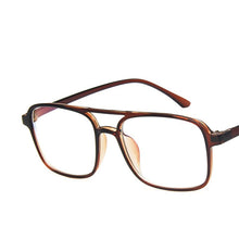 Carica l'immagine nel visualizzatore di Gallery, LeonLion Transparent Square Sunglasses Men  Sunglasses Men/Women Vintage Sun Glasses For Men Retro Oculos De Sol Gafas