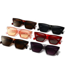 Load image into Gallery viewer, LeonLion Unique Cat Eye Sunglasses for Women 2023 Brand Eyewear Women Red Gradient Glasses Elegant Gafas De Sol Mujer
