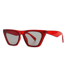 Load image into Gallery viewer, LeonLion Unique Cat Eye Sunglasses for Women 2023 Brand Eyewear Women Red Gradient Glasses Elegant Gafas De Sol Mujer