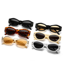 Load image into Gallery viewer, LeonLion Vintage Cateye Sunglasses Women Metal Glasses for Women/Men Small Eyeglasses Women Mirror Gafas De Sol Mujer 2023
