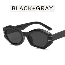Load image into Gallery viewer, LeonLion Vintage Cateye Sunglasses Women Metal Glasses for Women/Men Small Eyeglasses Women Mirror Gafas De Sol Mujer 2023