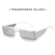 Carica l'immagine nel visualizzatore di Gallery, LeonLion Vintage Punk Sunglasses Women  Square Glasses Women/Men Rectangular Eyeglasses Women Mirror Gafas De Sol Hombre