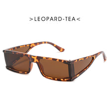 Carica l'immagine nel visualizzatore di Gallery, LeonLion Vintage Punk Sunglasses Women  Square Glasses Women/Men Rectangular Eyeglasses Women Mirror Gafas De Sol Hombre