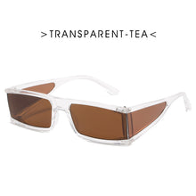 Carica l'immagine nel visualizzatore di Gallery, LeonLion Vintage Punk Sunglasses Women  Square Glasses Women/Men Rectangular Eyeglasses Women Mirror Gafas De Sol Hombre