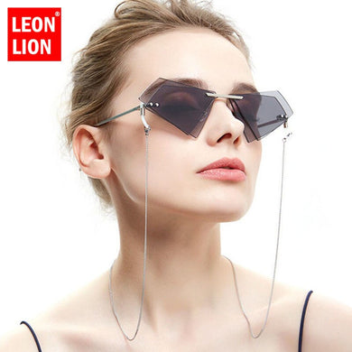 LeonLion1PC Non-slip Metal Sunglasses Chain Metal Sunglasses Lanyard Spectacles Cords Eye Glasses Holder For Women/Men