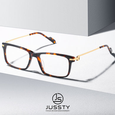 Leopard Acetate Optical Glasses Frame Men Myopia Prescription Eyeglasses Frame Male High End  Brand Spectacles Frame 2023