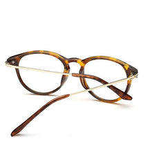 Load image into Gallery viewer, Leopard Diopter Glasses Student Finished Myopia Glasses Women Men -50 -100 -150 -200 -250 -300 -350~ -500 -550 -600