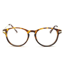 Load image into Gallery viewer, Leopard Diopter Glasses Student Finished Myopia Glasses Women Men -50 -100 -150 -200 -250 -300 -350~ -500 -550 -600