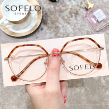 Load image into Gallery viewer, Leopard Retro Optical Glasses Frame Women Myopia Prescription Eyeglasses Frame Ladies Vintage Anti Blue Light UV Spectacles 2022