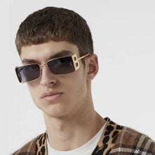 Load image into Gallery viewer, Letter B Square Sunglasses Women Metal Legs Retro Sun glasses Men Sun Glasses Brand UV400 Eyeglasses Shades