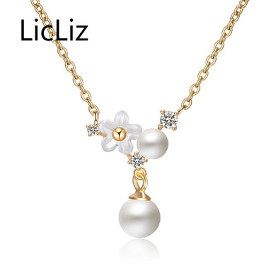 Collana con pendente in argento sterling 925 CZ per donna Collana con fiori in resina 2018 Nuovo Colgantes Mujer Moda Voor Vrouwen LN0360 