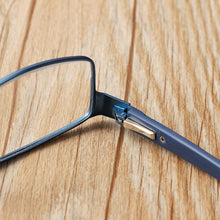 Load image into Gallery viewer, Light Resin Metal Titanium Alloy Reading Glasses Flexible Portable Business Eyeglasses +100~+40 Diopter Vision Care