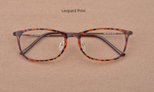 Load image into Gallery viewer, Light Retro Square Prescription Glasses Korean Steel Tungsten Titanium Spectacles Frame Anti-UV Clear Computer Eyewear Frames