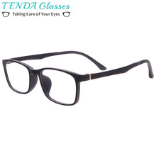 Load image into Gallery viewer, Light TR90 Plastic Men Women Eyeglasses Full Rim Oval Rectangular Small Spectacles Frame For Prescription Lenses Myopia Reading
