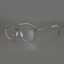 Load image into Gallery viewer, Lightweight Optical Prescription Round Glasses Frame Women Screw-Less Myopia Eyeglasses Men Germany Brand Eyewear Oculos De Grau
