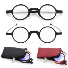 Load image into Gallery viewer, Lightweight Portable Compact for Women &amp; Men Presbyopia Eyeglasses Readers with Keychain Case Mini Reading Glasses