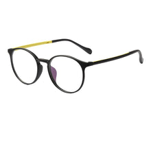 Load image into Gallery viewer, Lightweight Women Round Ultem Full Rim Small Black Glasses Frame For Prescription Myopia Presbyopia Progressive Lens