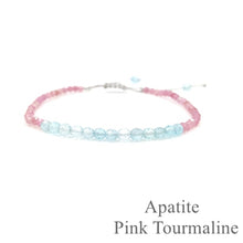 Carica l'immagine nel visualizzatore di Gallery, Piccolo braccialetto amico regolabile con pietre preziose delicate per regalo per bambini, donne e uomini 