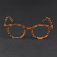 Load image into Gallery viewer, Linen Johnny Depp Glasses Men LEMTOSH Computer Goggles Clean Lens Brand Vintage Acetate Optical Eyeglasses Frame Women