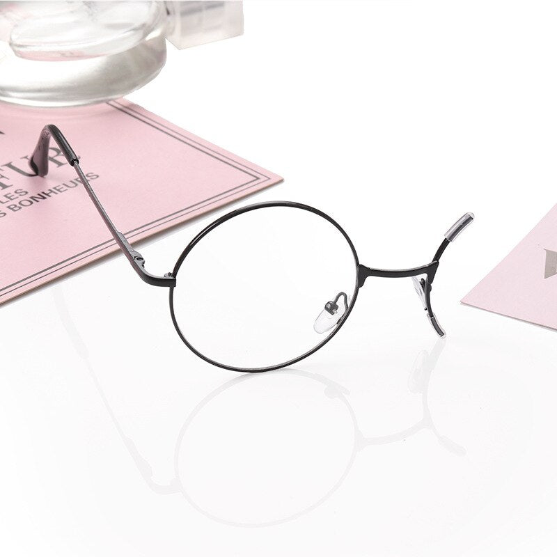 Lolita retro half-frame gear monocle student secondary element personalized glasses
