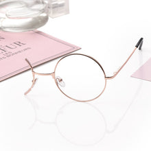 Load image into Gallery viewer, Lolita retro half-frame gear monocle student secondary element personalized glasses