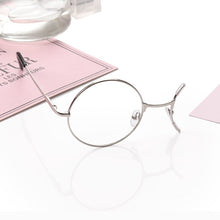 Load image into Gallery viewer, Lolita retro half-frame gear monocle student secondary element personalized glasses