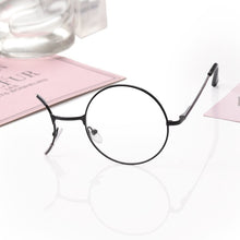 Load image into Gallery viewer, Lolita retro half-frame gear monocle student secondary element personalized glasses