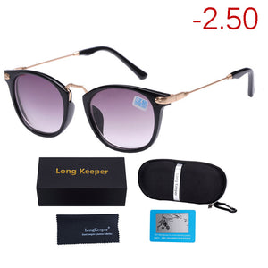 Long Keeper -1.0 -1.5 -2.0 -2.5 -3.0 -3.5 -4.0 Degree Sunglasses Women Men Shortsighted Prescription Myopia Sun Glasses With Box