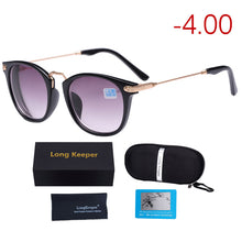 Load image into Gallery viewer, Long Keeper -1.0 -1.5 -2.0 -2.5 -3.0 -3.5 -4.0 Degree Sunglasses Women Men Shortsighted Prescription Myopia Sun Glasses With Box