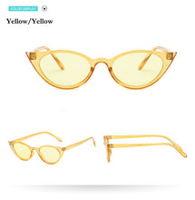Load image into Gallery viewer, Long Keeper 2023 Cat Eye Sunglasses Women Retro Small Size Cateye Sun glasses Red Yellow Grey Lens Female Vintage Glasses Frame