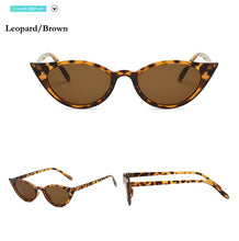 Load image into Gallery viewer, Long Keeper 2023 Cat Eye Sunglasses Women Retro Small Size Cateye Sun glasses Red Yellow Grey Lens Female Vintage Glasses Frame