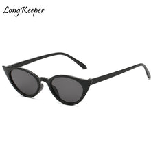 Load image into Gallery viewer, Long Keeper 2023 Cat Eye Sunglasses Women Retro Small Size Cateye Sun glasses Red Yellow Grey Lens Female Vintage Glasses Frame