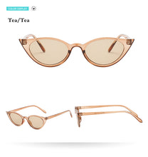 Load image into Gallery viewer, Long Keeper 2023 Cat Eye Sunglasses Women Retro Small Size Cateye Sun glasses Red Yellow Grey Lens Female Vintage Glasses Frame