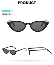 Load image into Gallery viewer, Long Keeper 2023 Cat Eye Sunglasses Women Retro Small Size Cateye Sun glasses Red Yellow Grey Lens Female Vintage Glasses Frame