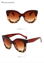 Load image into Gallery viewer, Long Keeper Brand Designer Women Square Retro Men Sunglasses 2023 Oversided Lady Leopard Frame Eyewear AM6856