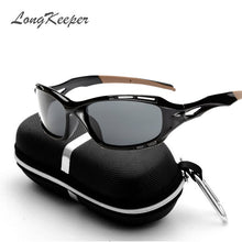 Load image into Gallery viewer, Long Keeper Car Drivers Night Vision Goggles Anti-Glare Polarizer Sunglasses Polarized Driving Glasses With Box Men Sun Glasses