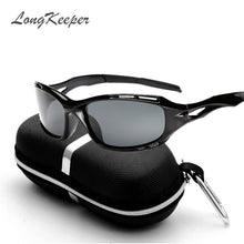 Load image into Gallery viewer, Long Keeper Car Drivers Night Vision Goggles Anti-Glare Polarizer Sunglasses Polarized Driving Glasses With Box Men Sun Glasses