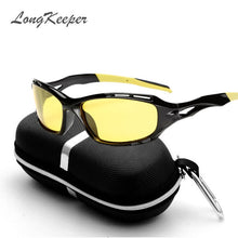 Load image into Gallery viewer, Long Keeper Car Drivers Night Vision Goggles Anti-Glare Polarizer Sunglasses Polarized Driving Glasses With Box Men Sun Glasses